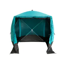 Шатер Следопыт быстросборный 4-х стенный 2.1х2.1м, цвет Waterfall 