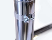 Печь походная Век Макси, сдвижной экран