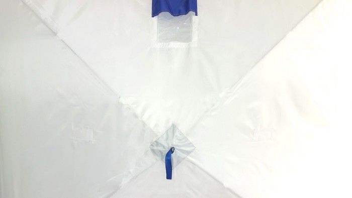 Зимняя палатка Призма Премиум 215x215, алюминий (двухслойная)