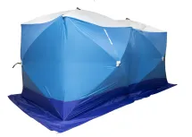 Палатка зимняя КУБ 3 Дубль (трехслойная, дышащая)