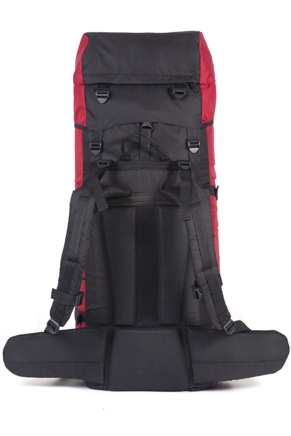 Рюкзак туристический Оптимал 1  черн.вишня, 90 л, ТАЙФ