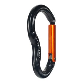 Карабин скалолазный детский с прямой защелкой, keylock, Вертикаль