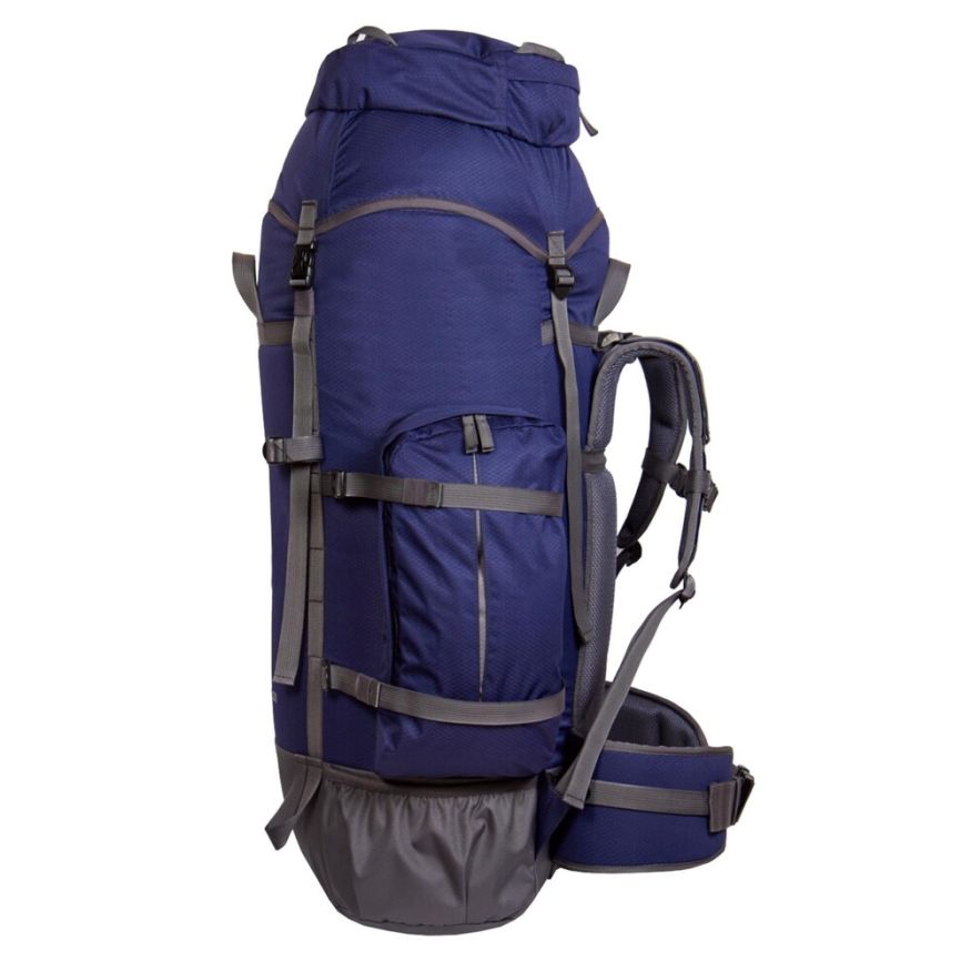 Рюкзак туристический Конжак 100 v3 синий-серый, Манарага