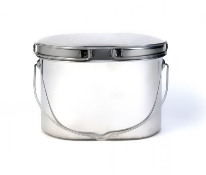 Котелок низкий 3,3 л крышка с ручками Роза Ветров