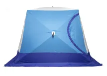 Палатка зимняя КУБ 4 (трехслойная)  дышащая