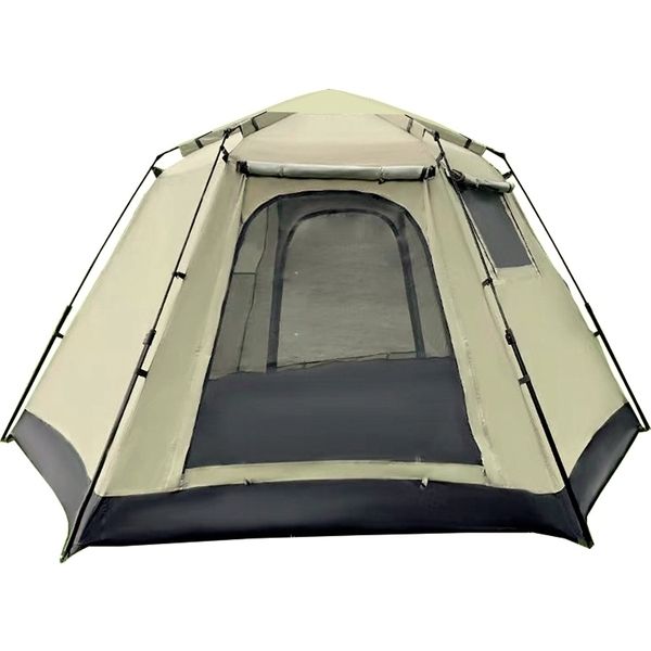 Палатка двухслойная Печора-4, зонтичного типа, 320*275*175 см, бежевая