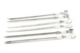 Набор углообразных шампуров №5 (6 шт., титан)