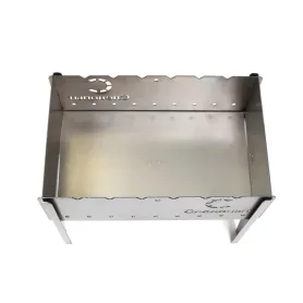 Мангал складной, 49х31х37 см, толщина 2 мм, без шампуров, СЛЕДОПЫТ