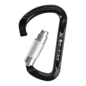 Карабин трапеция алюминиевый автомат с трехтактной блокировкой, Keylock, Вертикаль