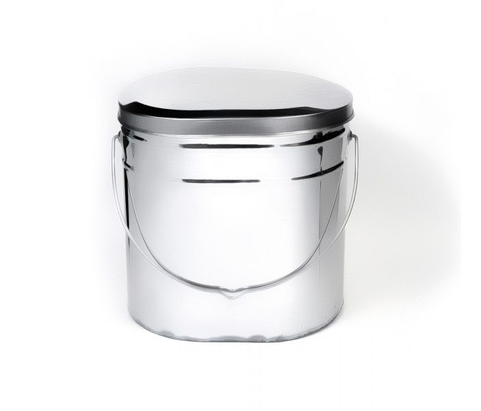 Котелок высокий 18 л крышка без ручек Роза Ветров