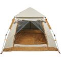 Палатка туристическая Печора-3 зонтичного типа, 200*200*135 см, бежевая