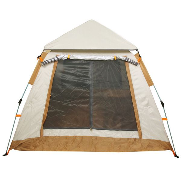 Палатка туристическая Печора-3 зонтичного типа, 200*200*135 см, бежевая