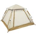 Палатка туристическая Печора-3 зонтичного типа, 200*200*135 см, бежевая