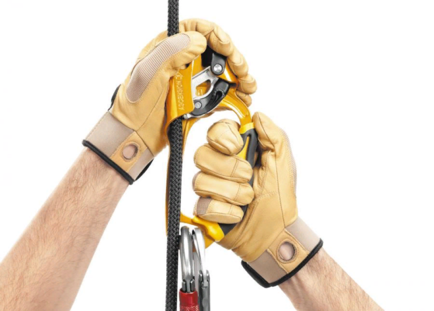Жумар PETZL ASCENSION Желтый, под правую руку