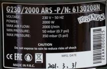 Электрический насос Bravo 230/2000 ARS (6130208N)