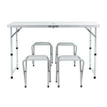 Набор мебели для пикника Green Glade M790-1, мраморный белый, Green Glade