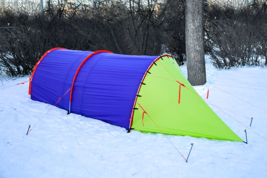 Палатка Век Байкал-4М Лайт трехслойная