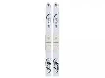 Лыжи Лесные, дерево-пластик, длина 175 см, ширина 11 см, с накладками