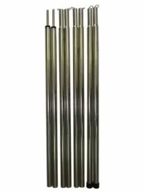 Tramp Тент 3 x 3 м (укрывной) зеленый цвет со стойками