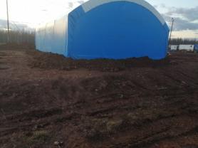 Палатка для ремонта техники АНГАРа - 240 (площадь 240 кв.м.)