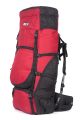 Рюкзак туристический Хальмер 4, с латами, черный-вишня, 65 л, ТАЙФ