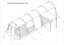 Палатка Век Вагран 7,5 м