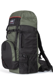 Рюкзак туристический Турист Лайт 1, ПВХ 600, олива/черный, 120 л, ТАЙФ