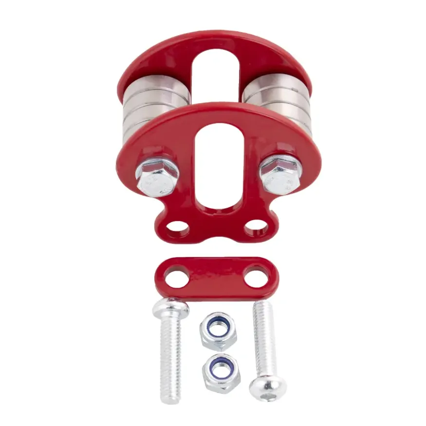 Блок-ролик Переправа стальной с подшипником, Венто