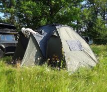 Палатка Canadian Camper SANA 4 PLUS, цвет forest