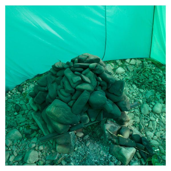 Баня туристическая «С лёгким паром!» (с каркасом)