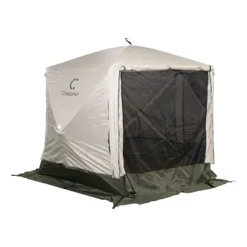 Шатер СЛЕДОПЫТ быстросборный, 5 стен, 3,4х3,25 м, h-2,30 м, S по полу 7,6 кв.м