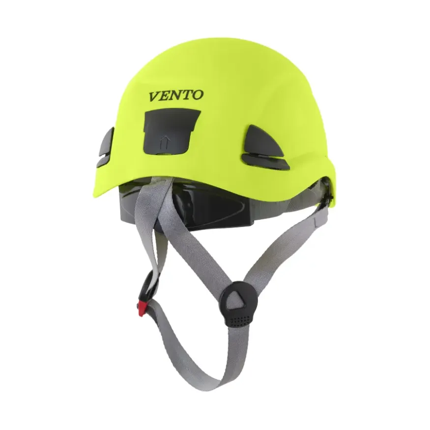 Каска защитная Энерго, флуоресцентно-зеленый, спортивная версия, Венто