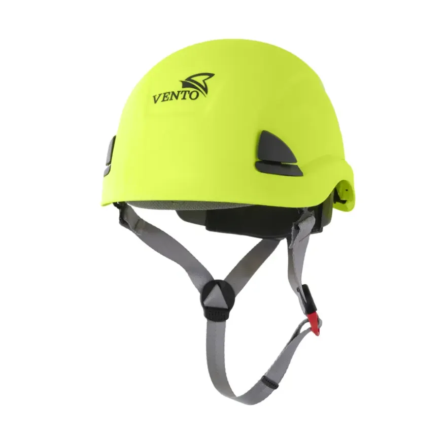 Каска защитная Энерго, флуоресцентно-зеленый, спортивная версия, Венто