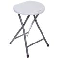 Табурет складной SJ-0052, 33*32*44 см. белый
