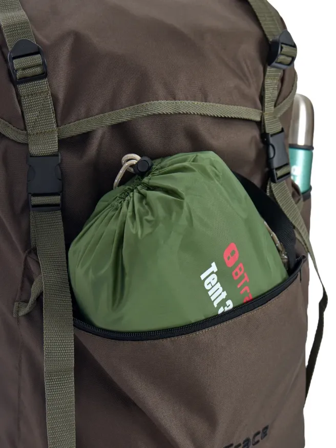 Рюкзак туристический Donkey, Зеленый, 50 л, Btrace