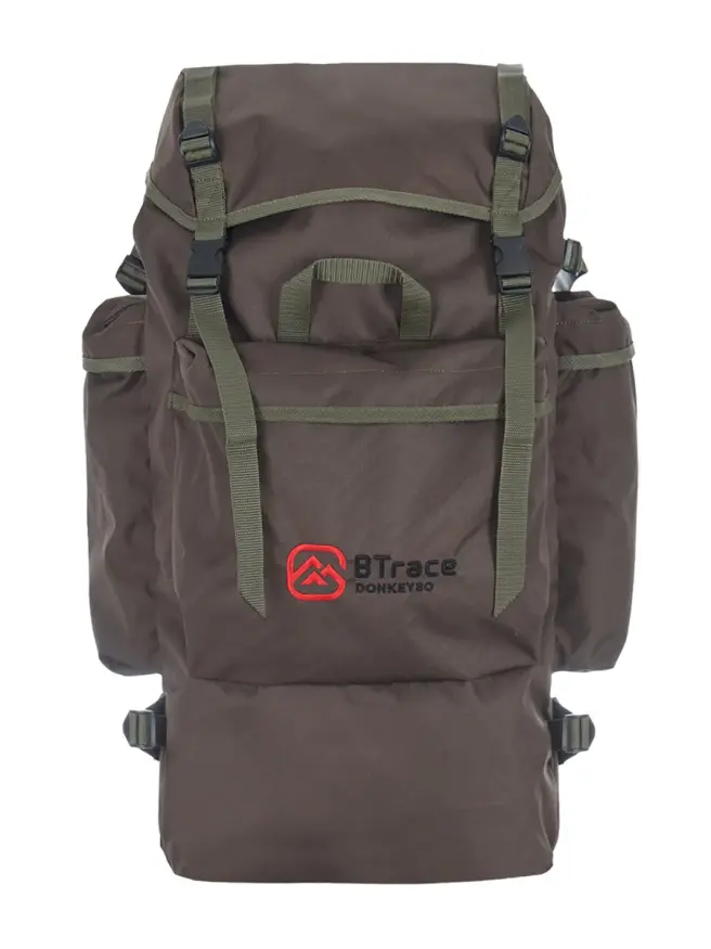 Рюкзак туристический Donkey, Зеленый, 80 л, Btrace